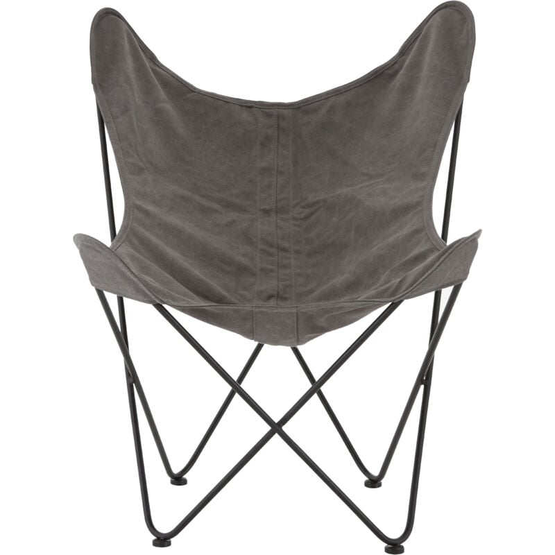 Premier Housewares - Papillon Grey Butterfly Chair